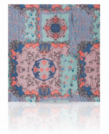 Платок Женский SS.KV-GEOMETRIC/NAVY